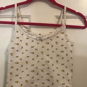 Floral tank🌼
